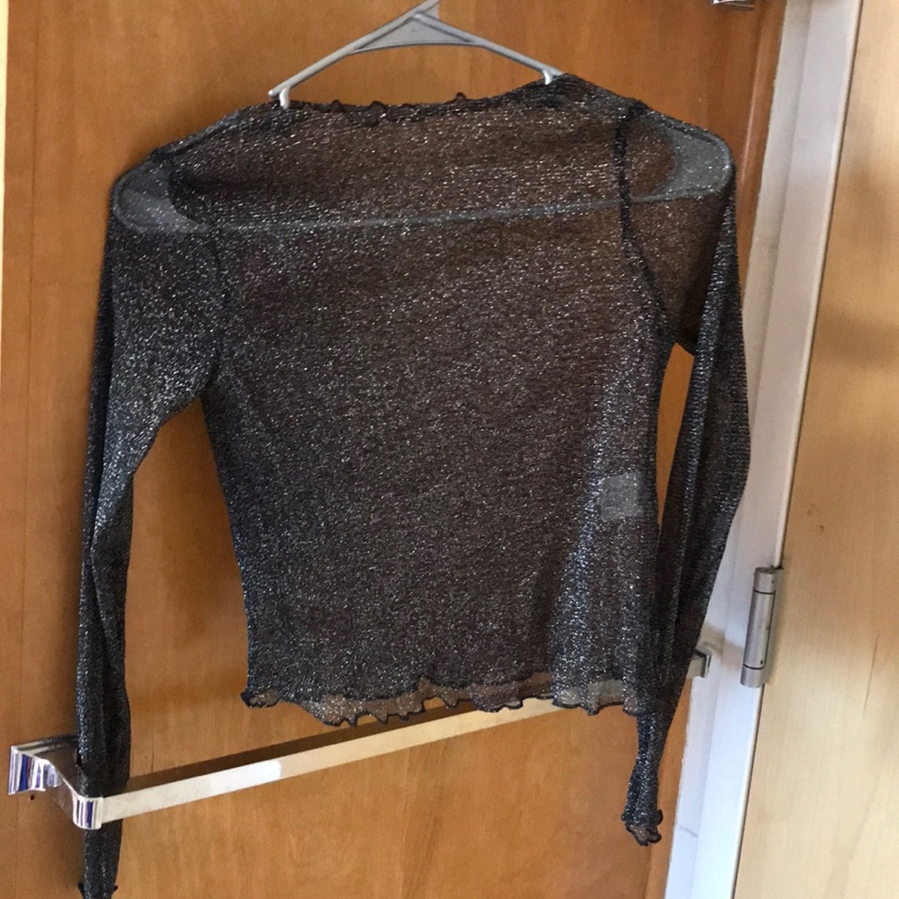 Sparkely mesh top- NEVER WORN